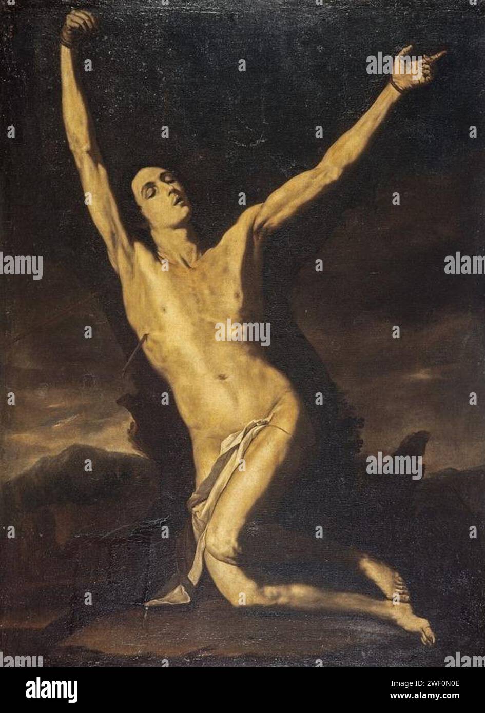Anonymous - The Martyrdom of Saint Sebastian Stock Photo - Alamy