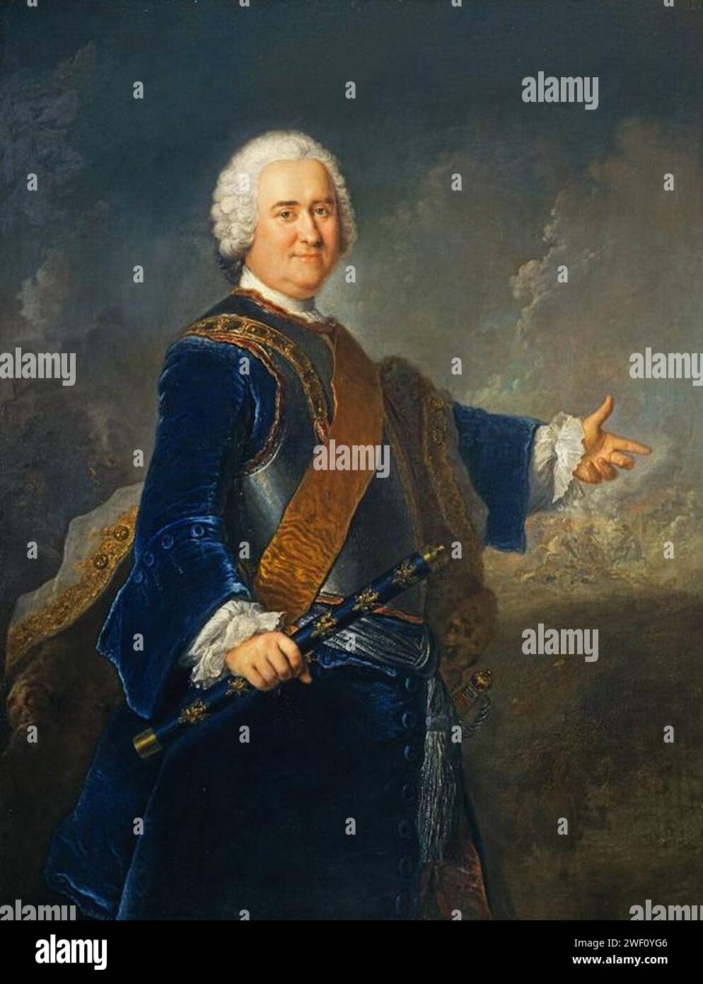 Antoine Pesne - Field Marshal James Francis Edward Keith, 1696 - 1758 ...