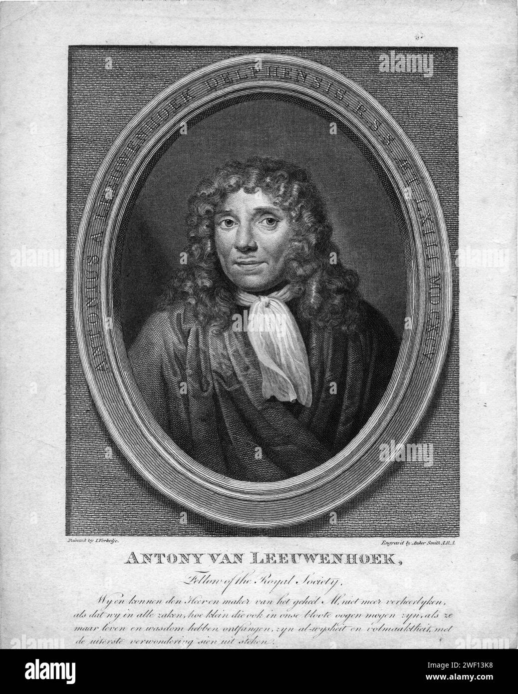 Antoni van Leeuwenhoek (par Smith Stock Photo Alamy