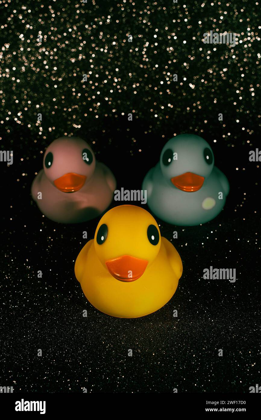 Duck in Space Stock Photo Alamy