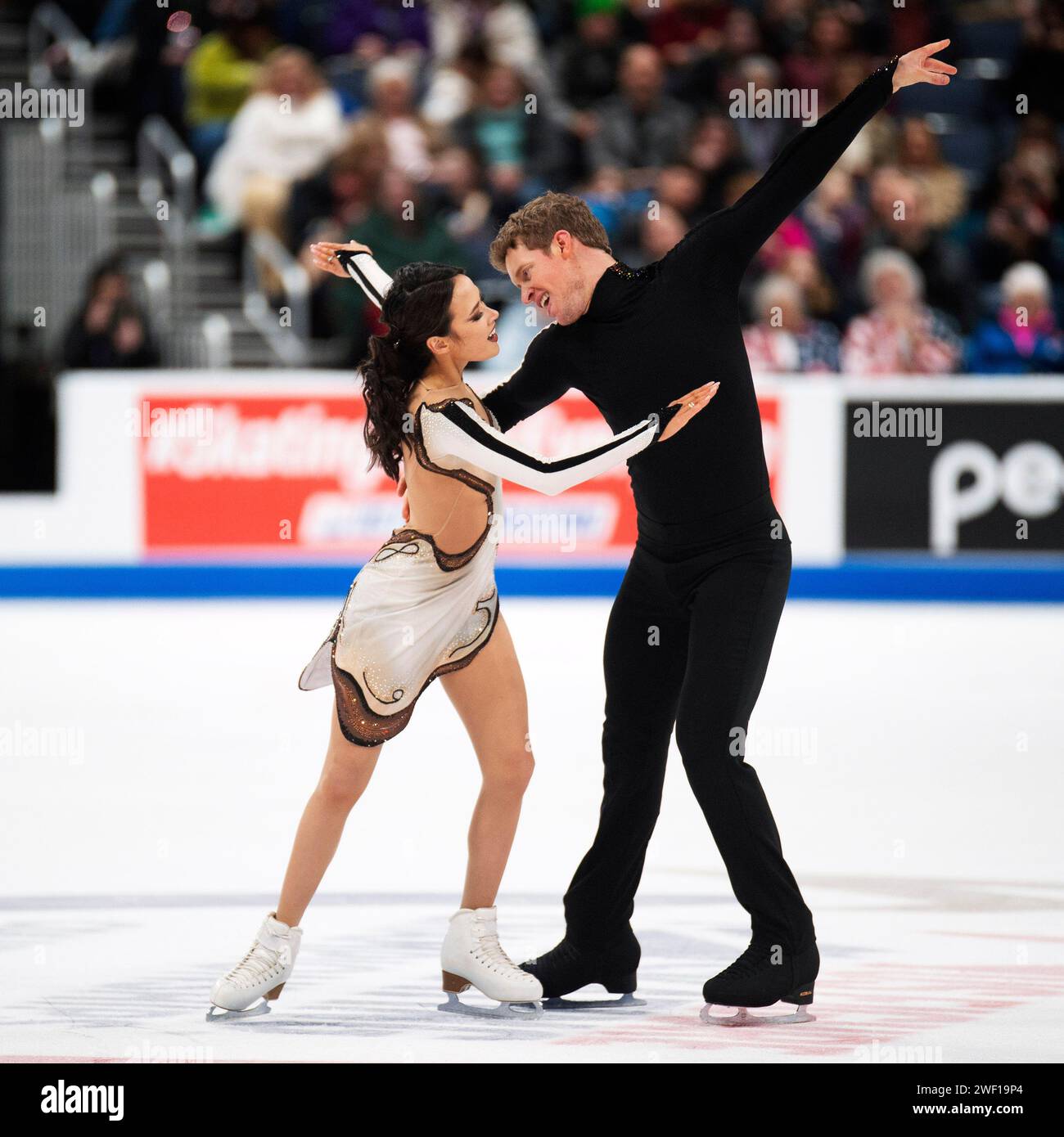 Columbus, Ohio, United States. 27th January, 2024. Madison Chock and