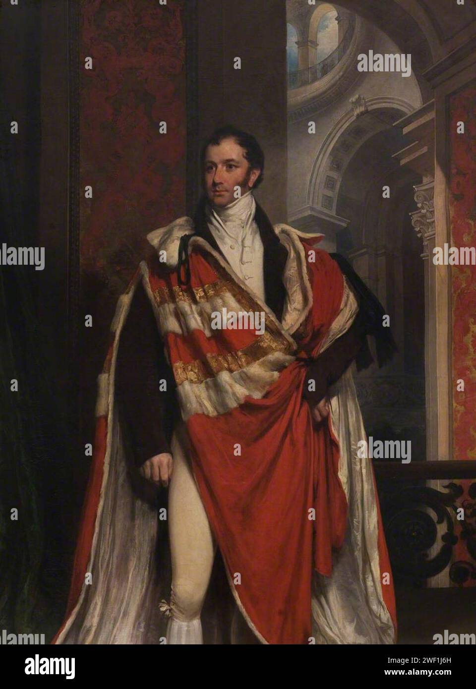 Archibald Kennedy, 1st Marquess of Ailsa, by William Owen. Stock Photo