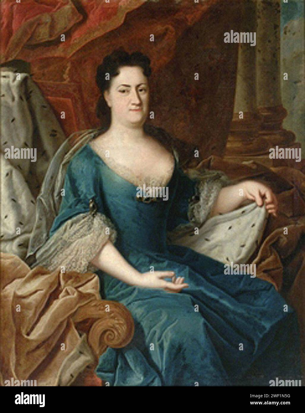 Presumed portrait of Elisabeth Sophie, Duchess of BrunswickLüneburg