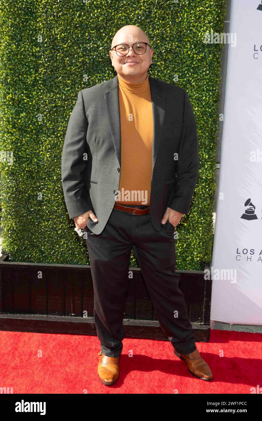 Los Angeles, USA. 27th Jan, 2024. Brian Reyes attends the arrivals of ...