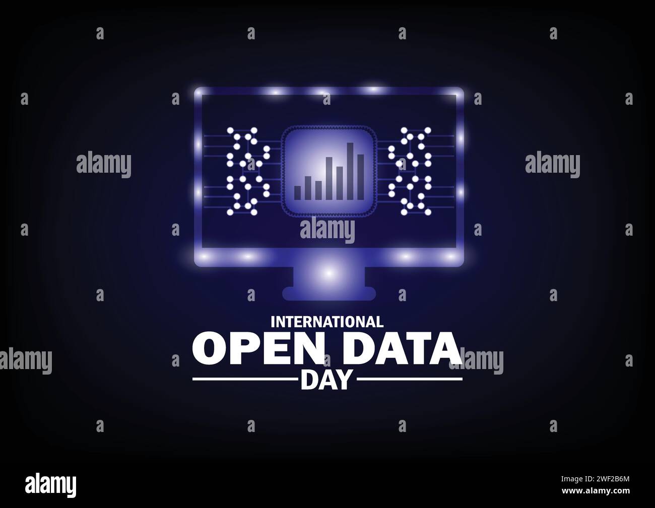 International Open Data Day Vector Illustration. Suitable for greeting