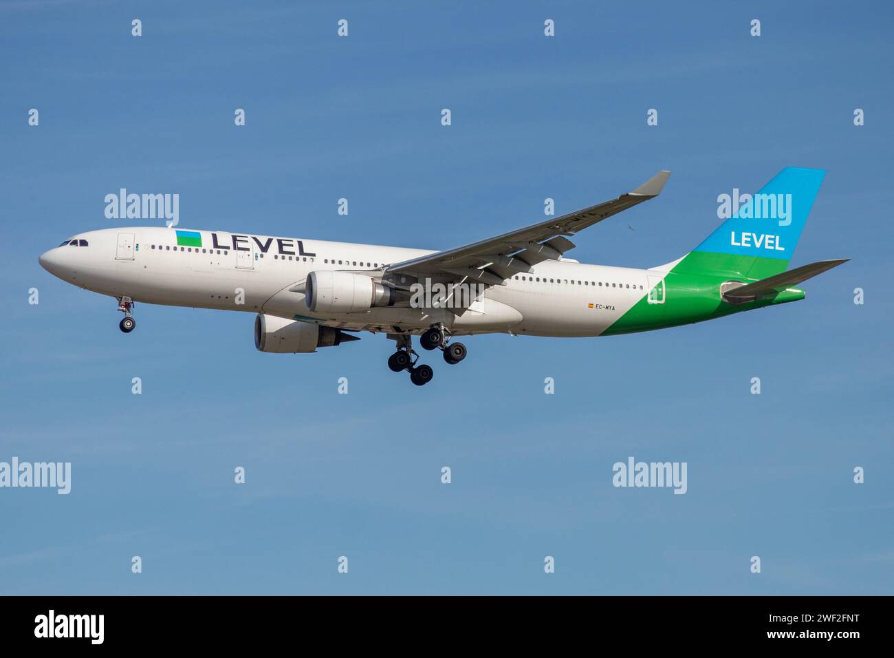 Level airline Airbus A330 airliner Stock Photo Alamy