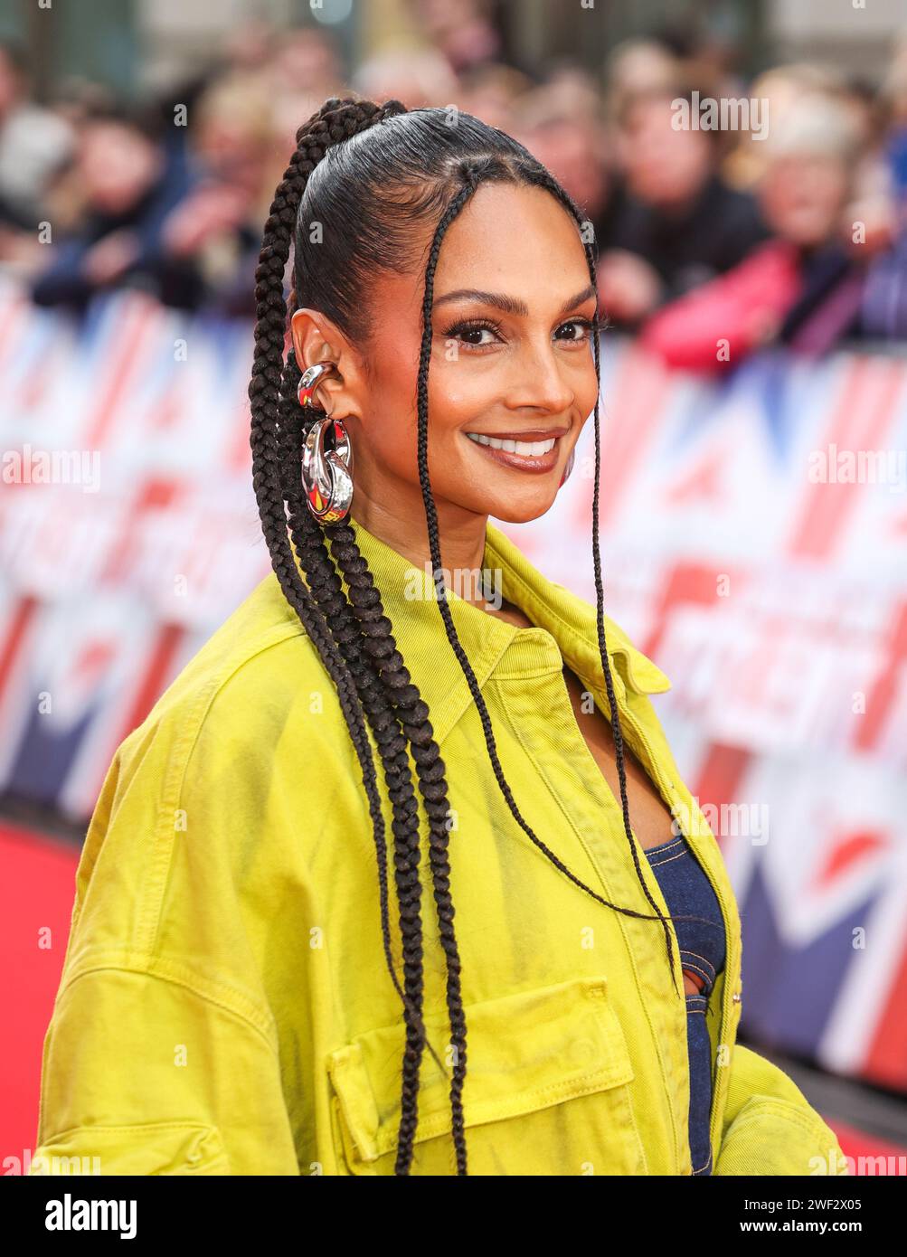 Alesha Dixon pictured during the "Britain's Got Talent" London