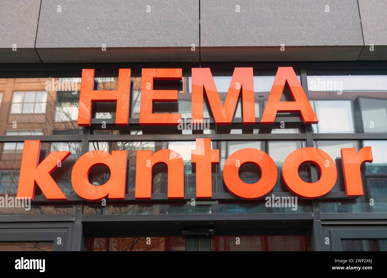 Amsterdam The Netherlands 27th January 2024 Head offices for Hema. Hema