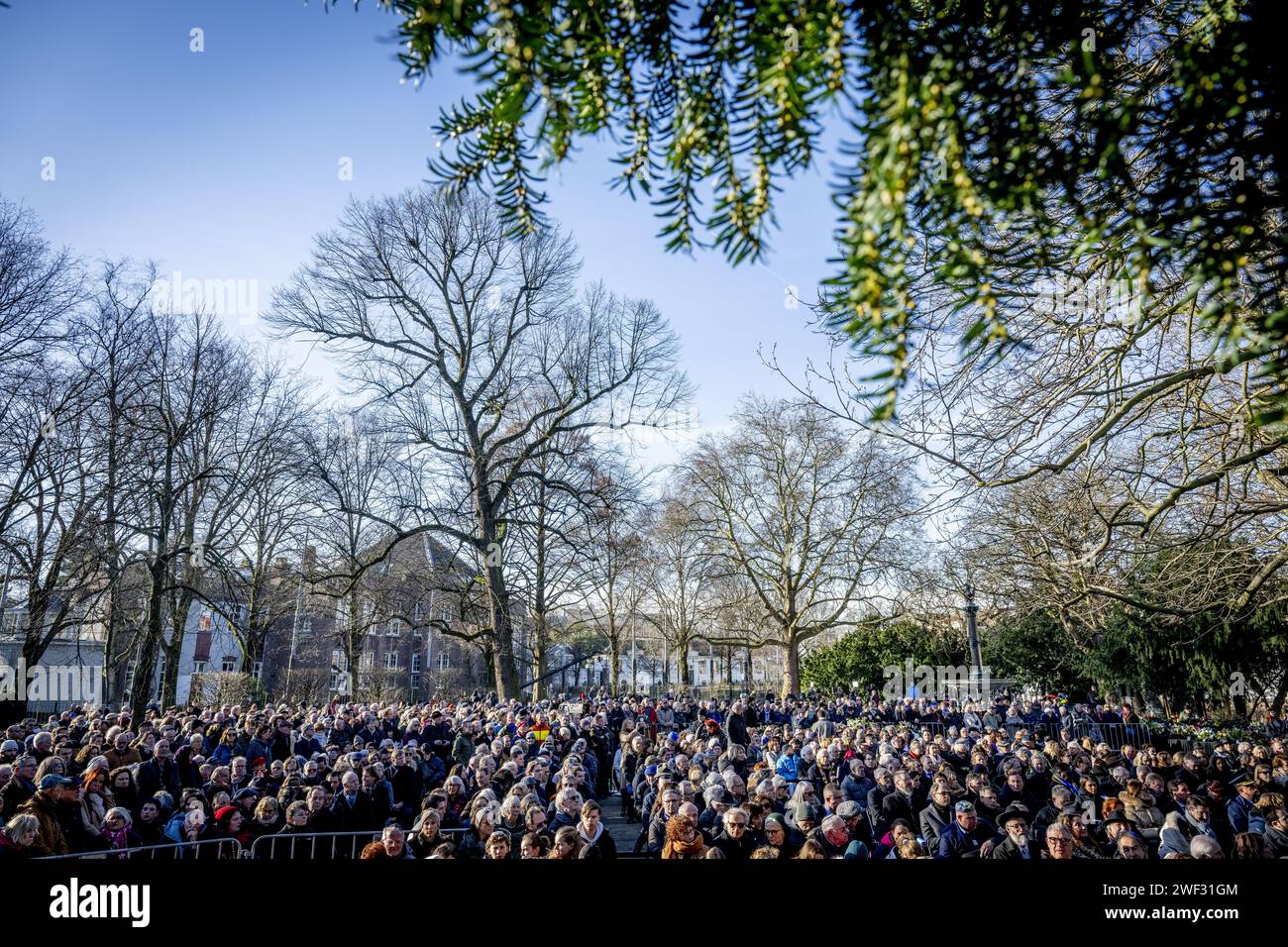 AMSTERDAM - Audience during the National Holocaust Remembrance Day ...