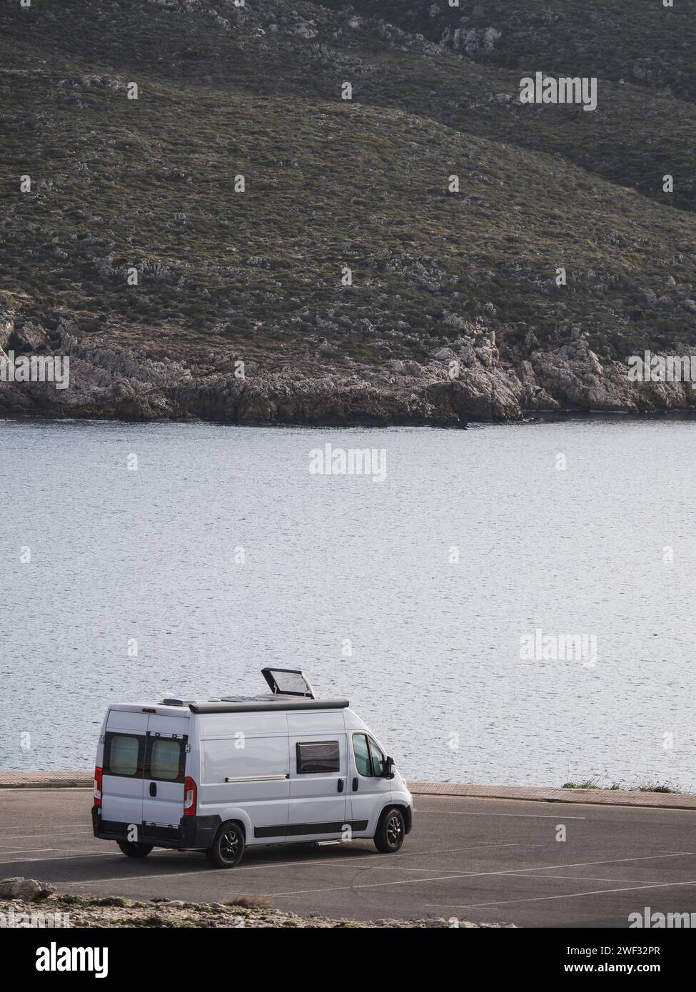 Camper van road trip sea hi-res stock photography and images - Alamy