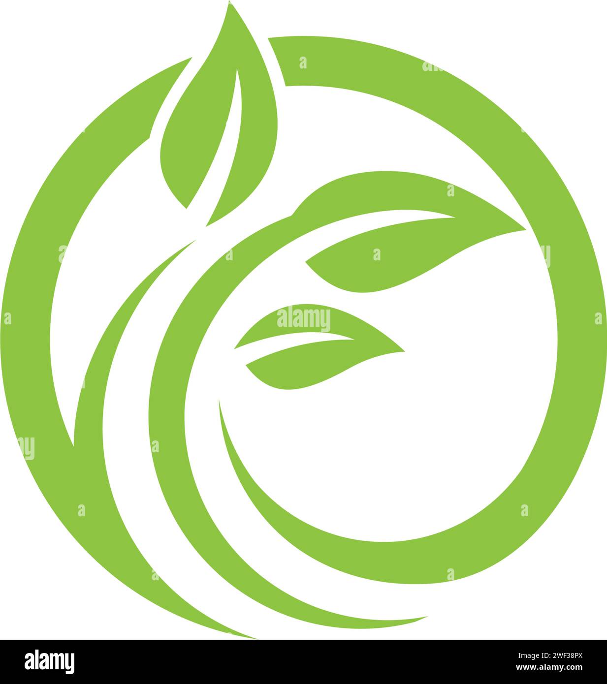 Logos of green Tree leaf ecology nature element vector Stock Vector ...
