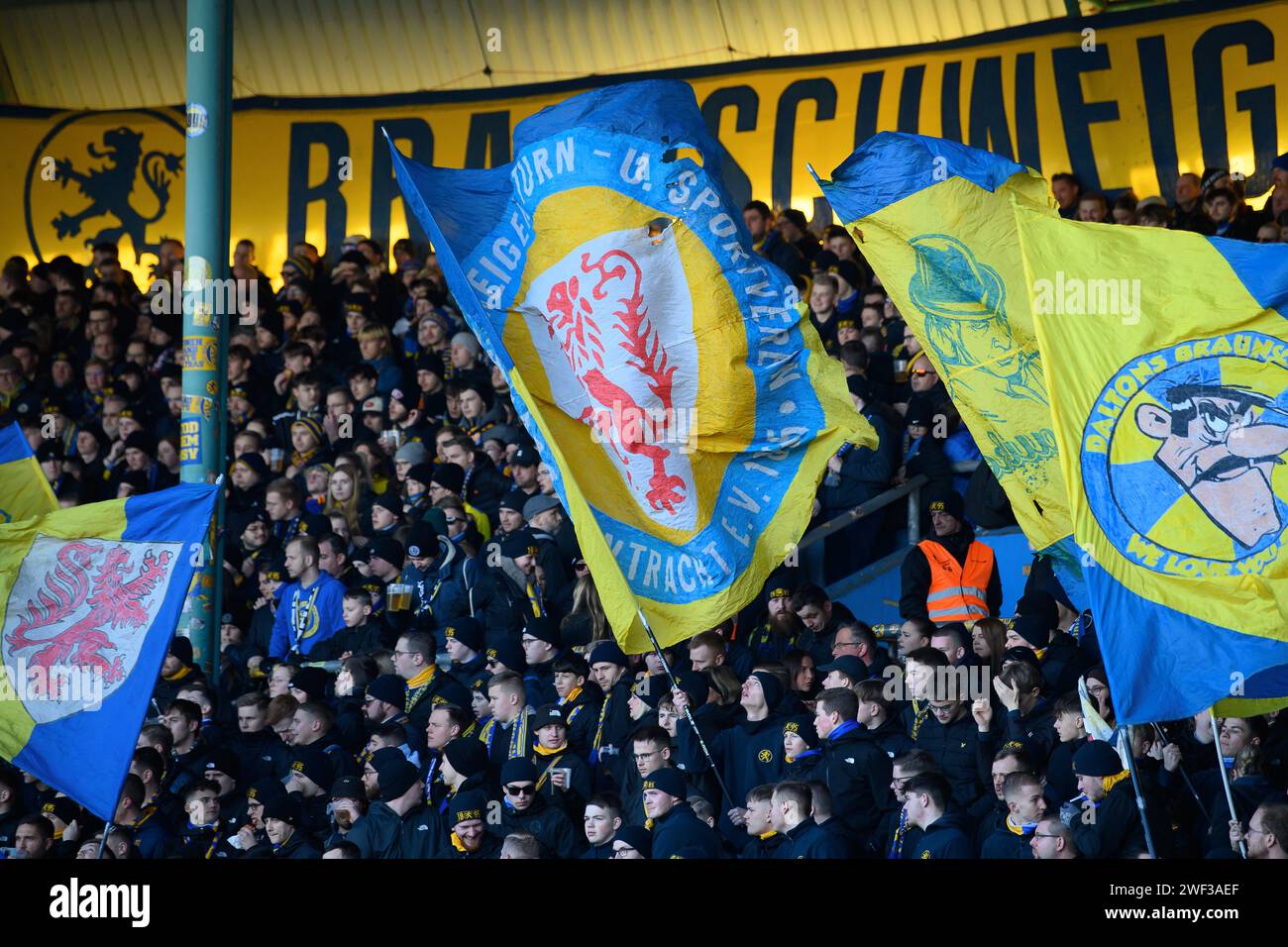 Logo de l'équipe de football allemande Eintracht Brunswick Photo Stock