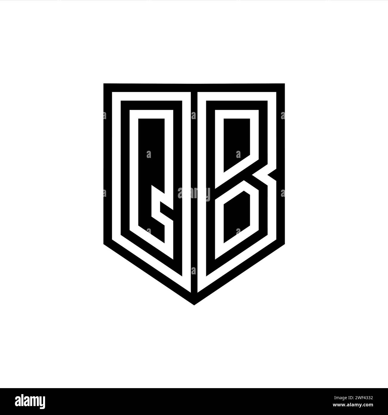 Qb font hires stock photography and images Alamy