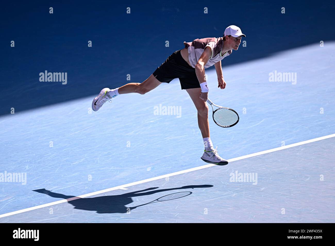 Jannik Sinner of Italy during the Australian Open AO 2024 Grand Slam