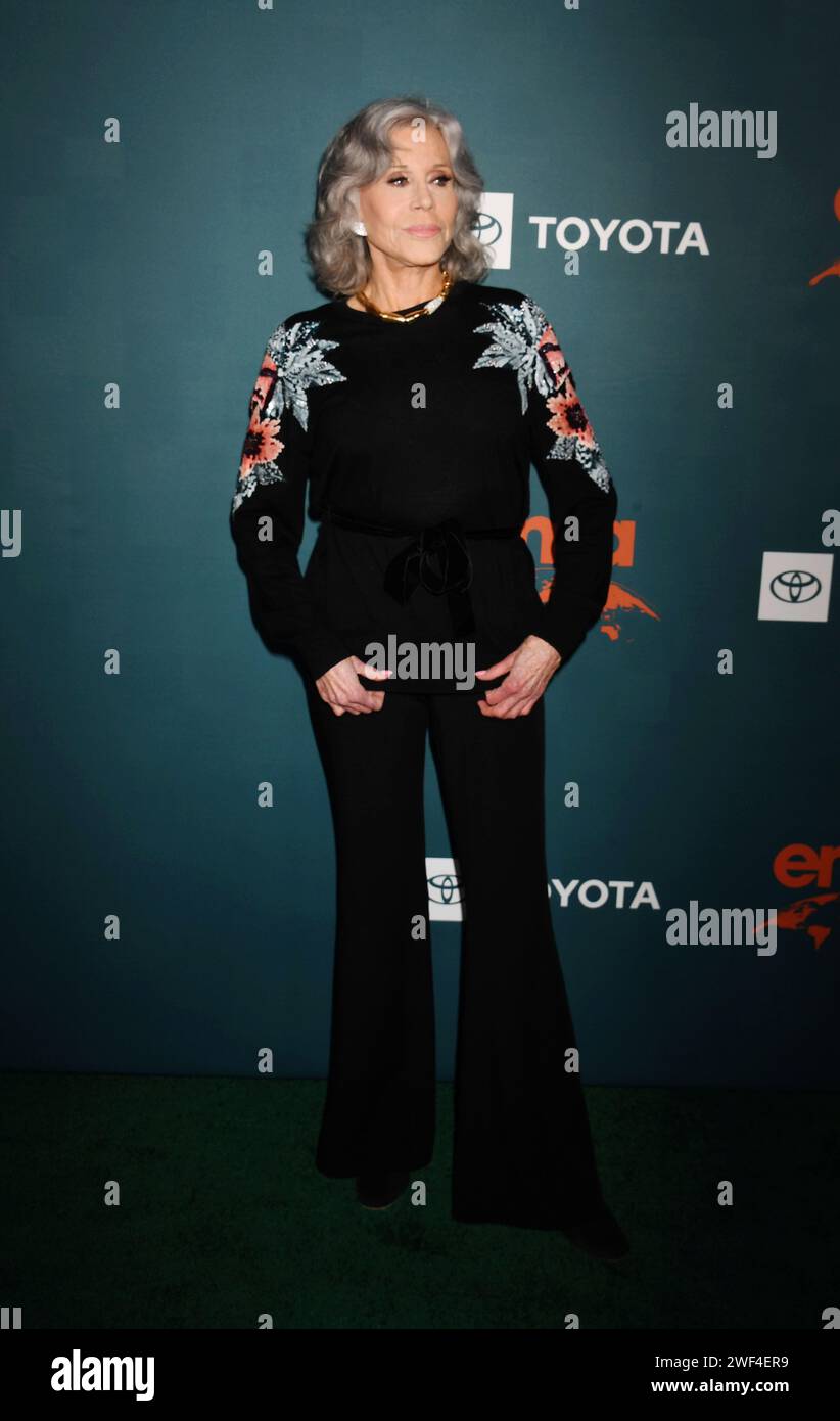 LOS ANGELES, CALIFORNIA JANUARY 27 Jane Fonda attends The 33rd