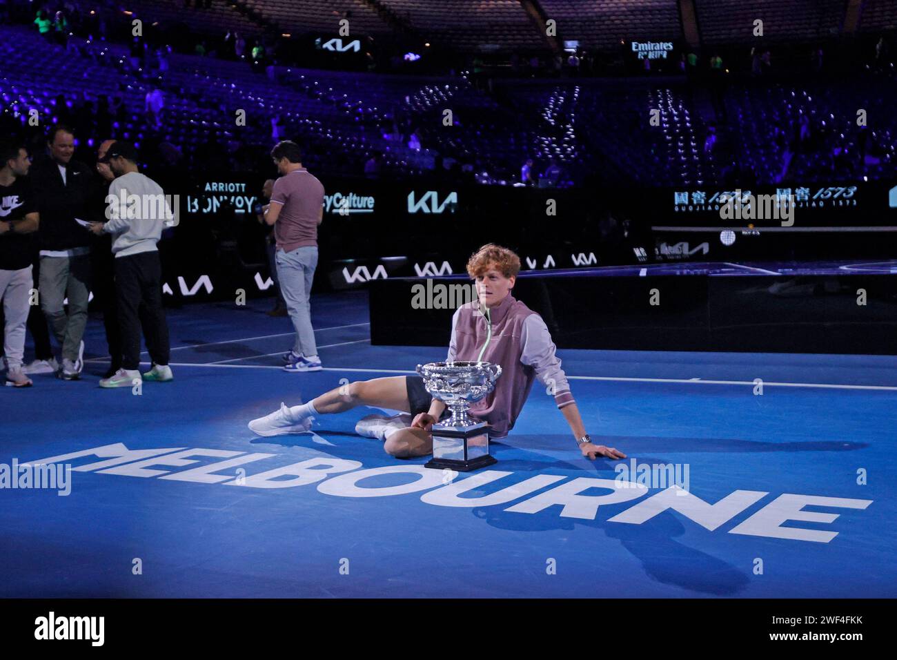 28th January 2024; Melbourne Park, Melbourne, Victoria, Australia