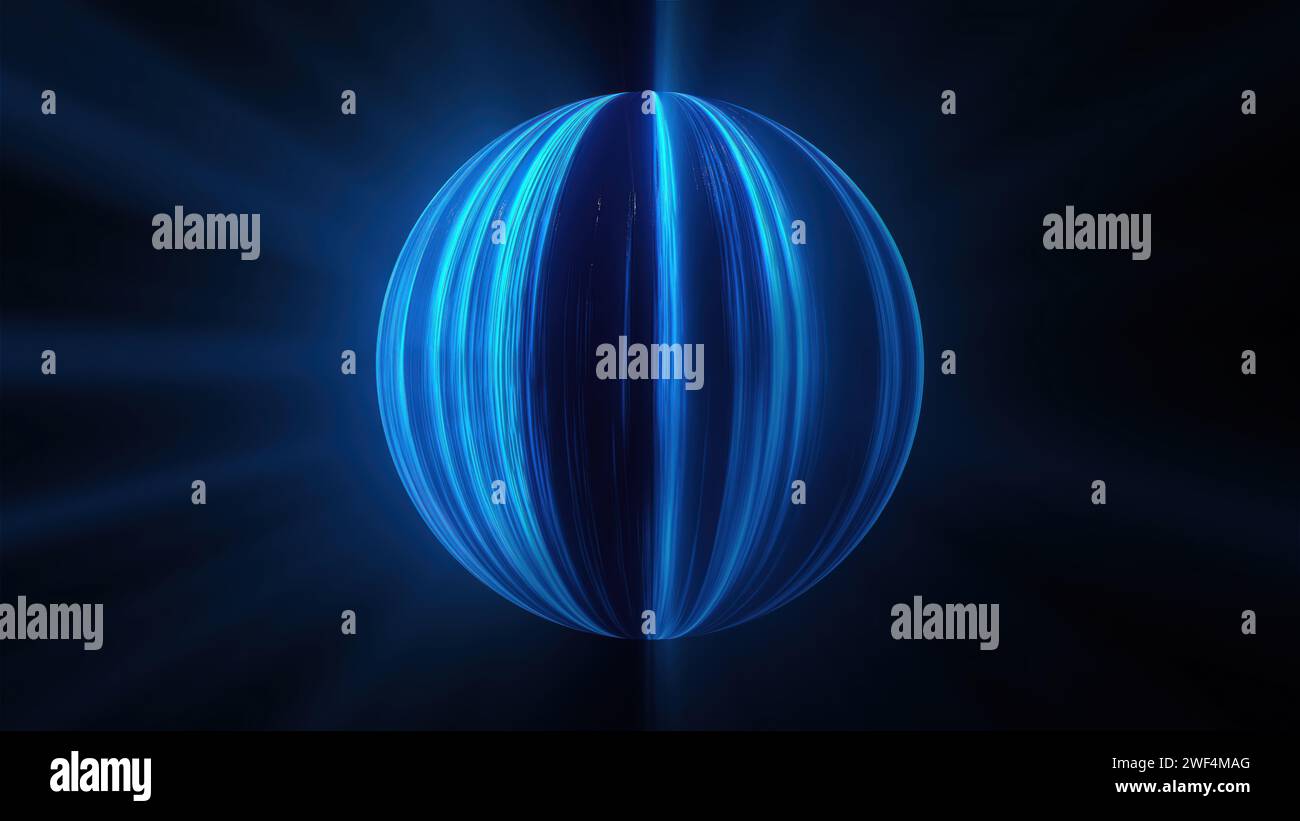 Abstract animation glowing wavy lines hi-res stock photography and ...