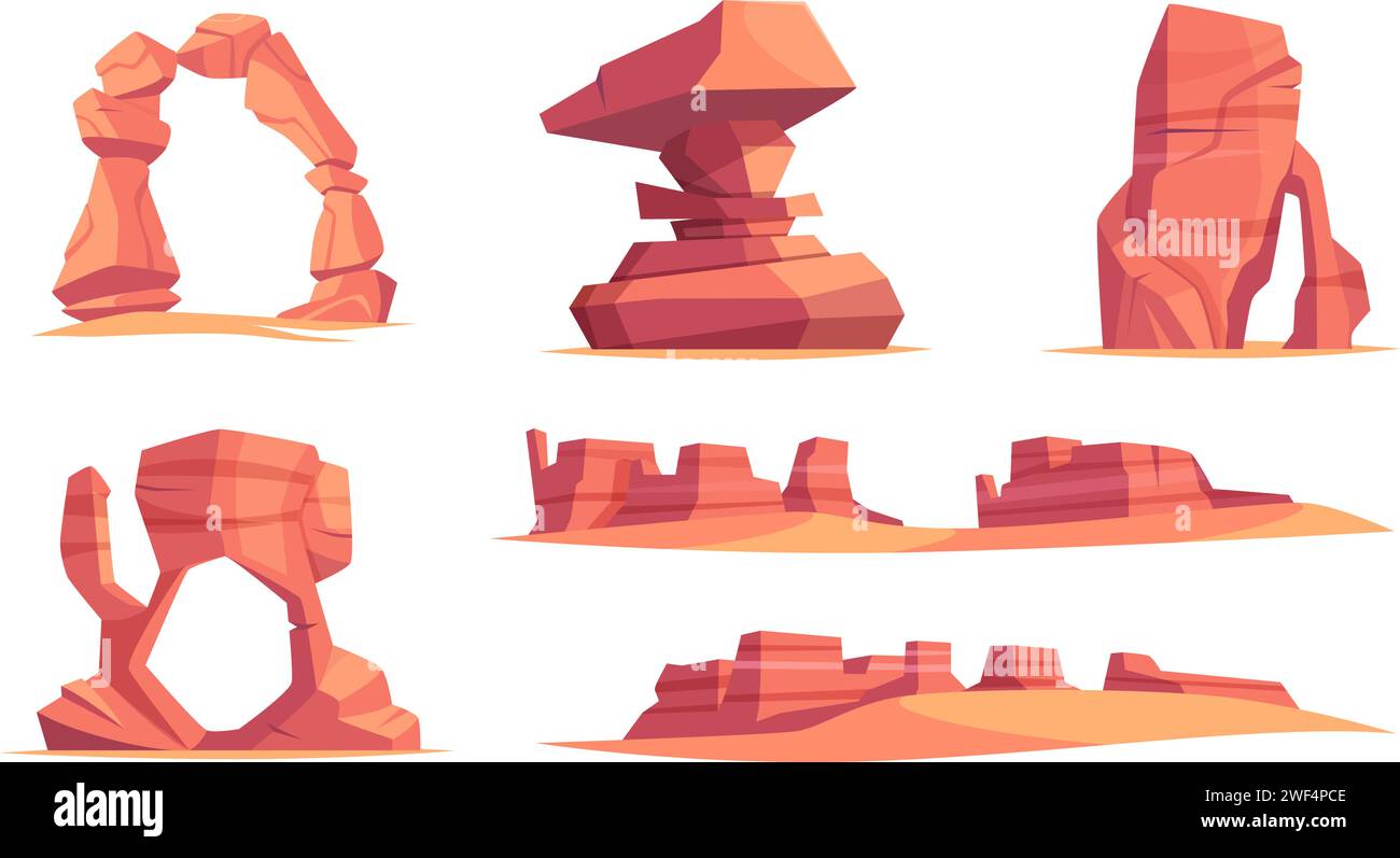 African cliffs Stock Vector Images - Alamy