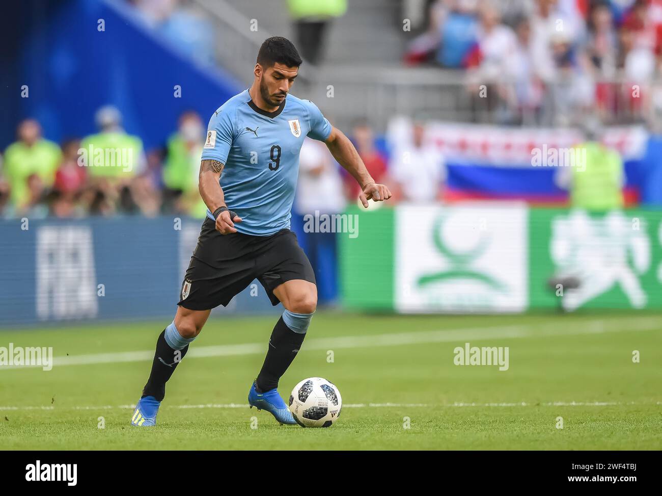 Samara Russia June 25 2018 Uruguay National Football Team Striker