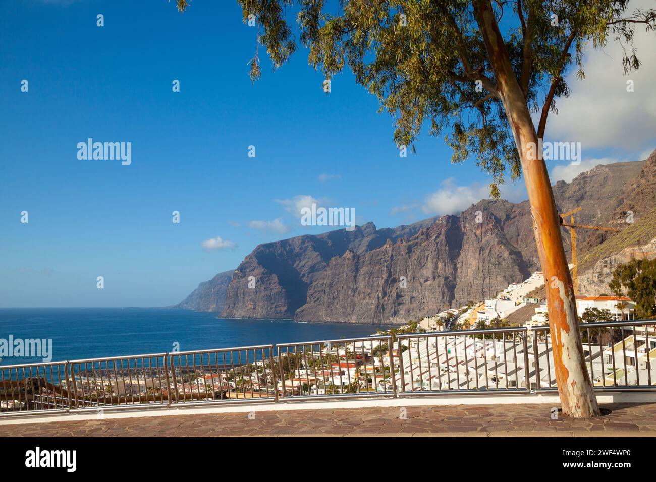 The cliffs at Los Gigantes, Tenerife, Canary Islands, Spain Stock Photo