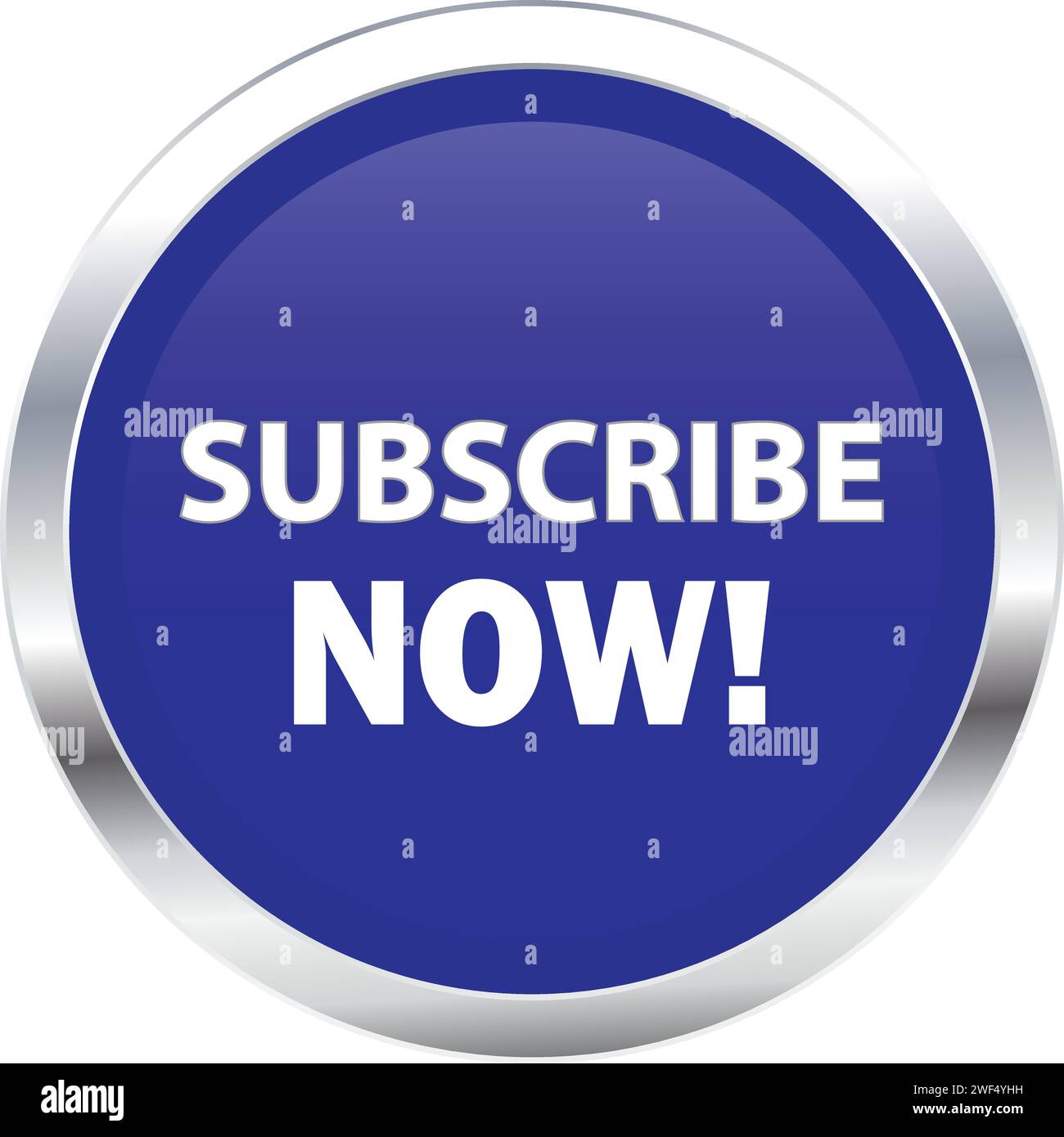 Subscribe now Button, Subscribe now sign vector, Subscribe now Blue icon Stock Vector