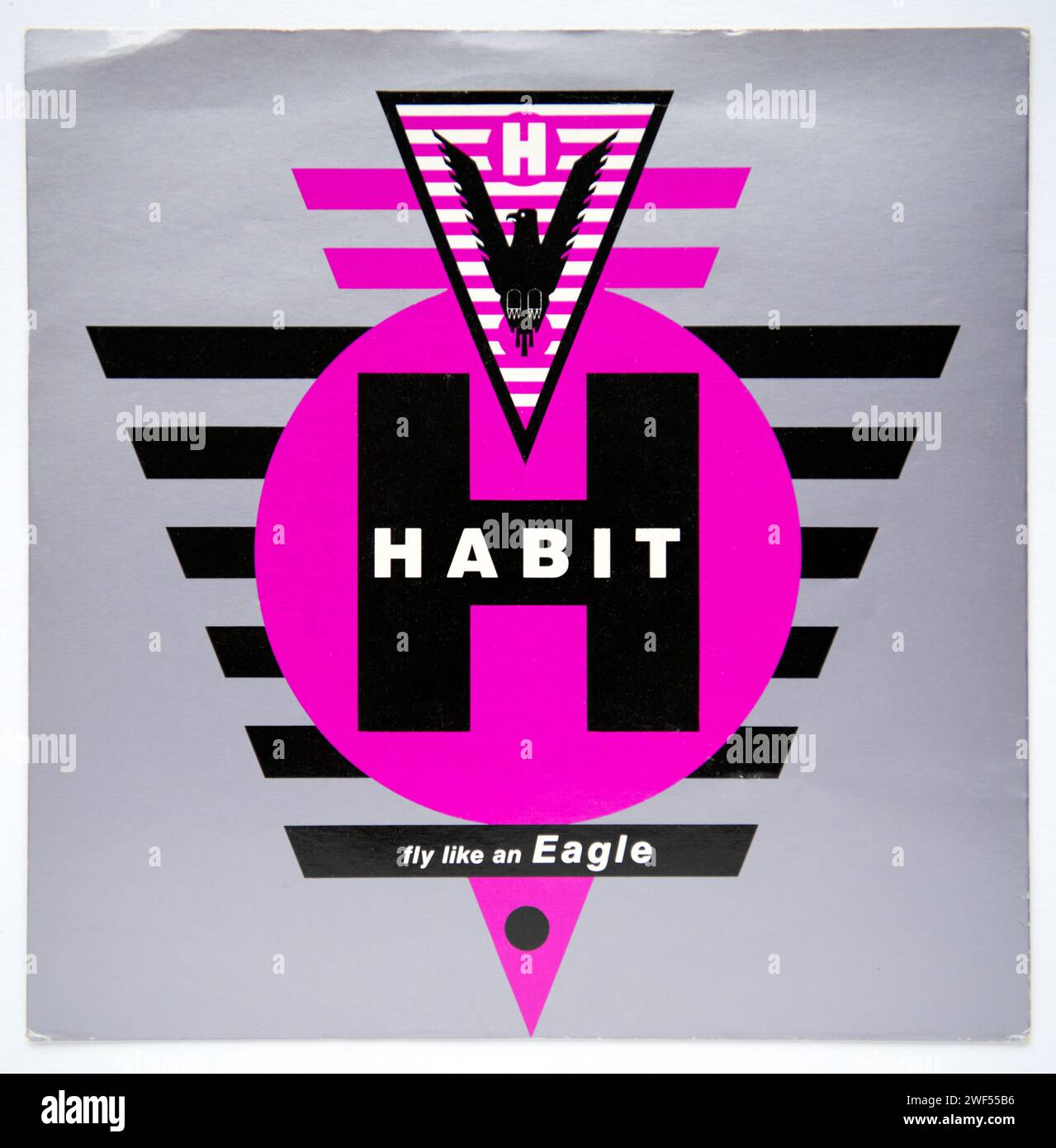 Picture cover of the seven inch single version of Fly Like an Eagle by ...