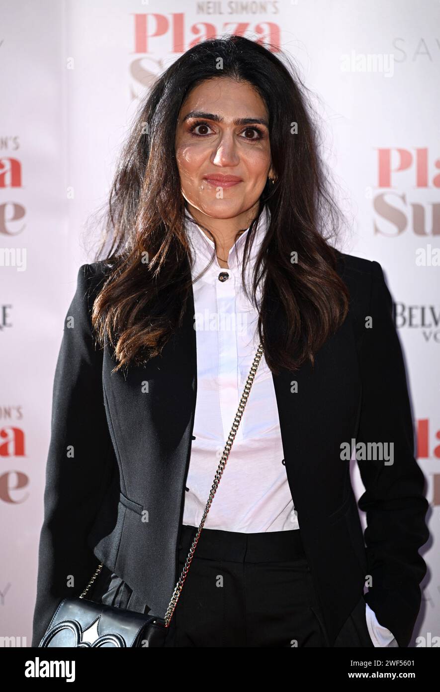 London, UK. January 28th, 2024. Leila Farzad arriving at the gala