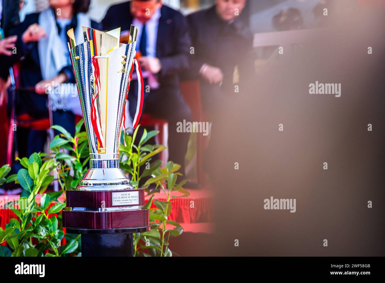 Trophee during the Rallye Automobile Monte Carlo 2024, 1st round of the