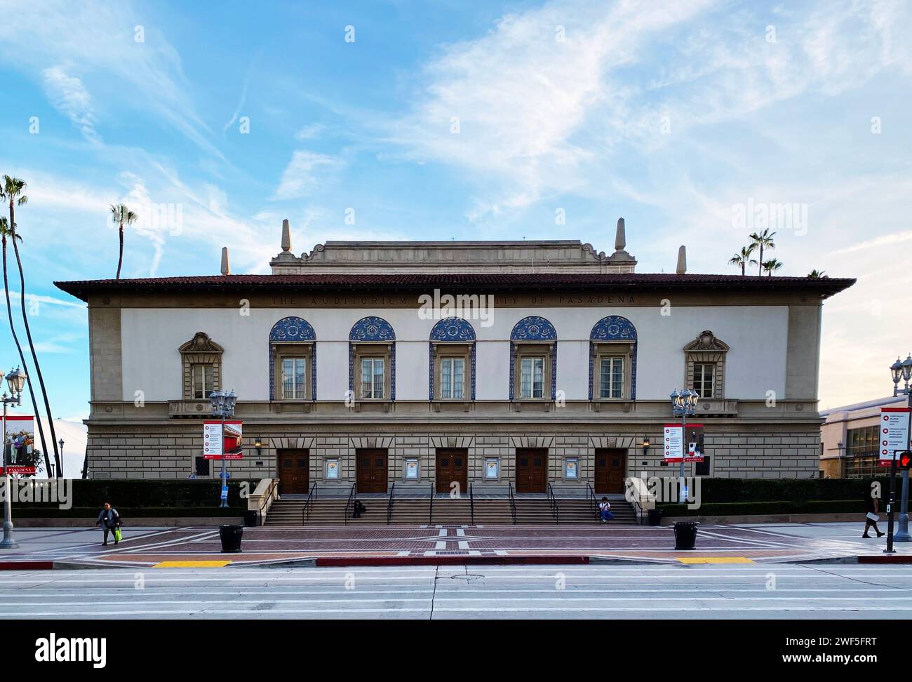 The Pasadena Civic Auditorium in Pasadena, California Stock Photo Alamy
