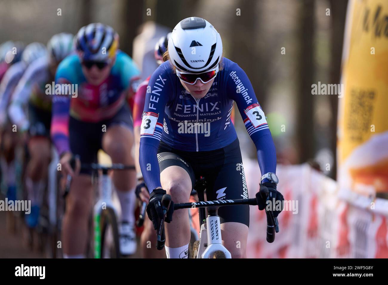 Hoogerheide, Ned. 28th Jan, 2024. HOOGERHEIDE, NED JANUARY 28 Puck