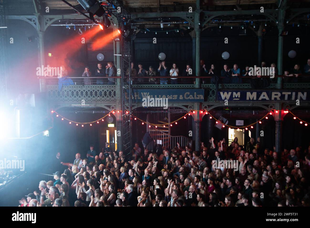 Glasgow Scotland 21 January 2024 Kinnaris Quintet Scottish Folk Band   Glasgow Scotland 21 January 2024 Kinnaris Quintet Scottish Folk Band Performed At The Old Fruitmarket At Celtic Connections 2024 Photo Pauline Keightley Alamy 2WF5T31 