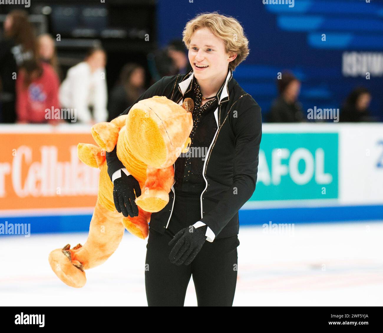 Columbus, Ohio, United States. 28th January, 2024. Ilia Malinin skates