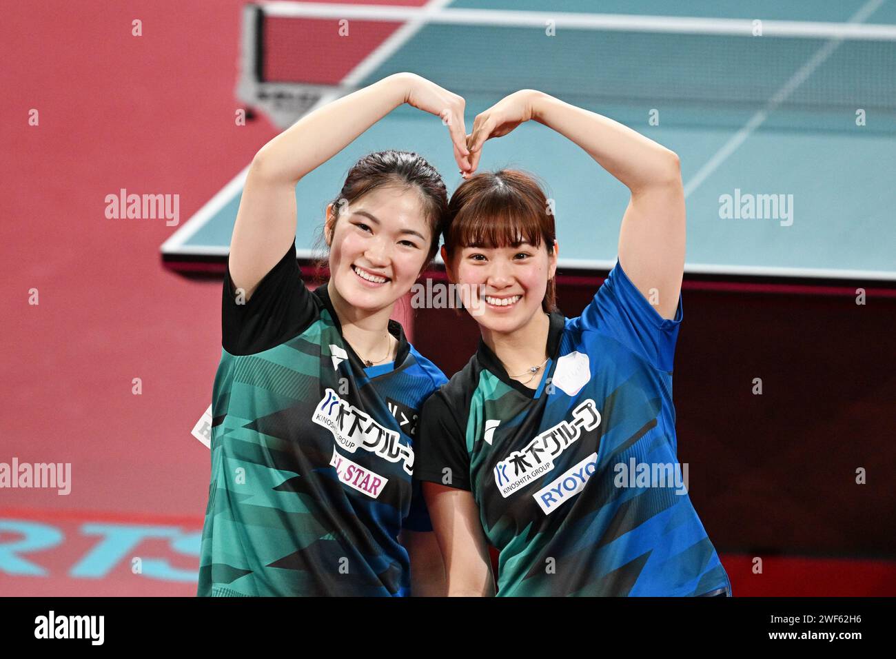 Tokyo, Japan. Credit MATSUO. 27th Jan, 2024. Miyuu Kihara & Miyu