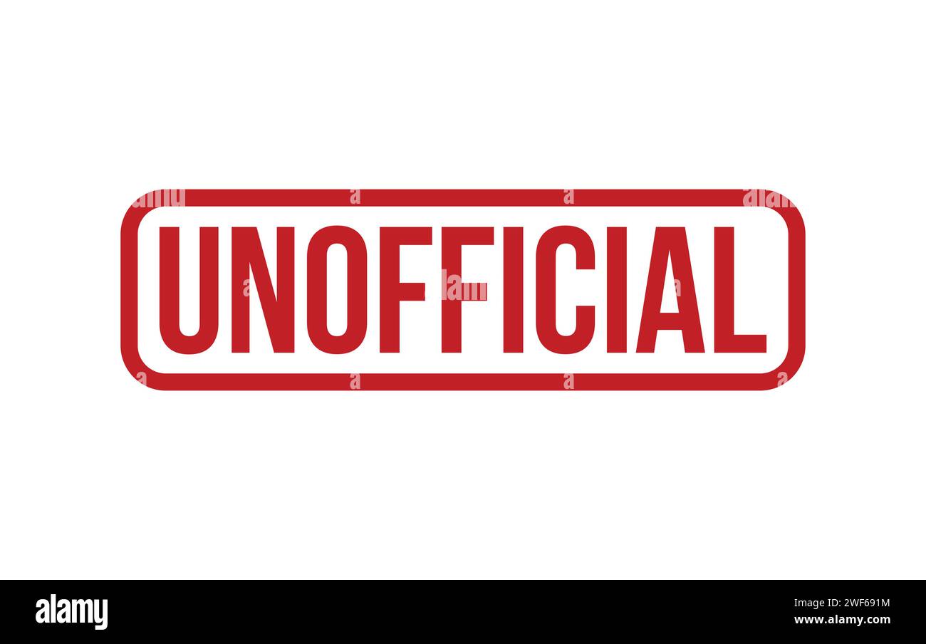 Unofficial rubber stamp hi-res stock photography and images - Alamy