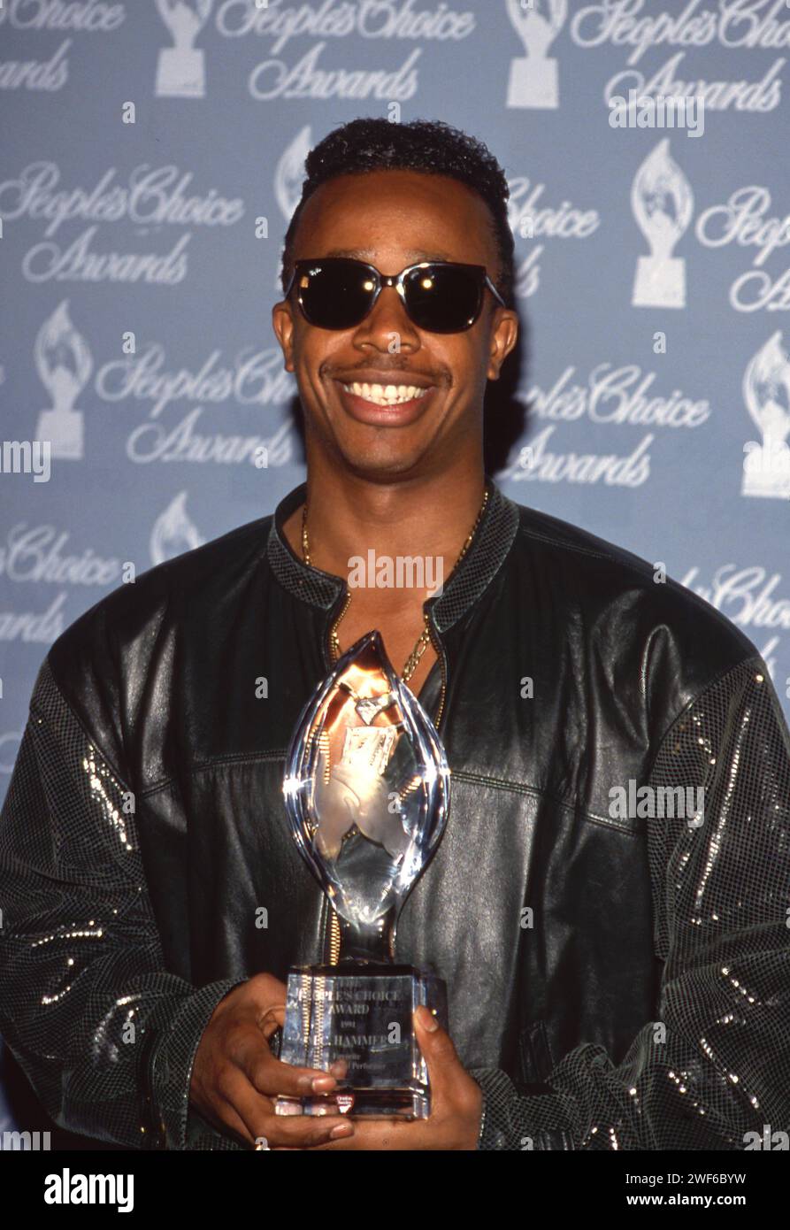 MC Hammer at the 17th Annual People's Choice Awards on March 11, 1991