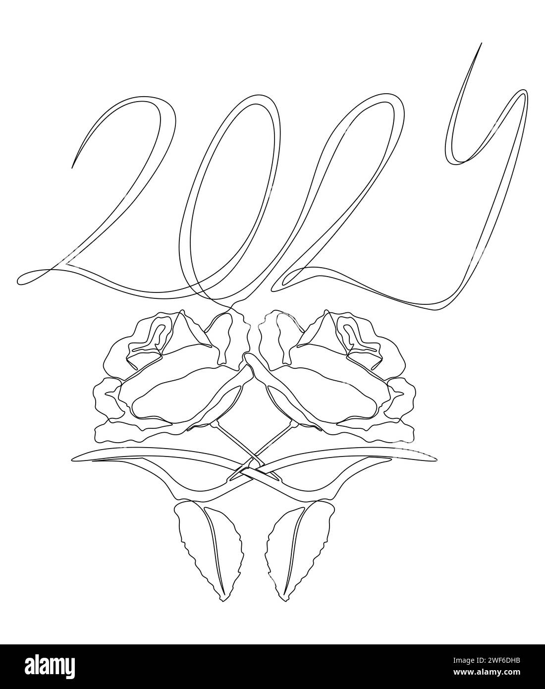 2024 rose stock vector images alamy