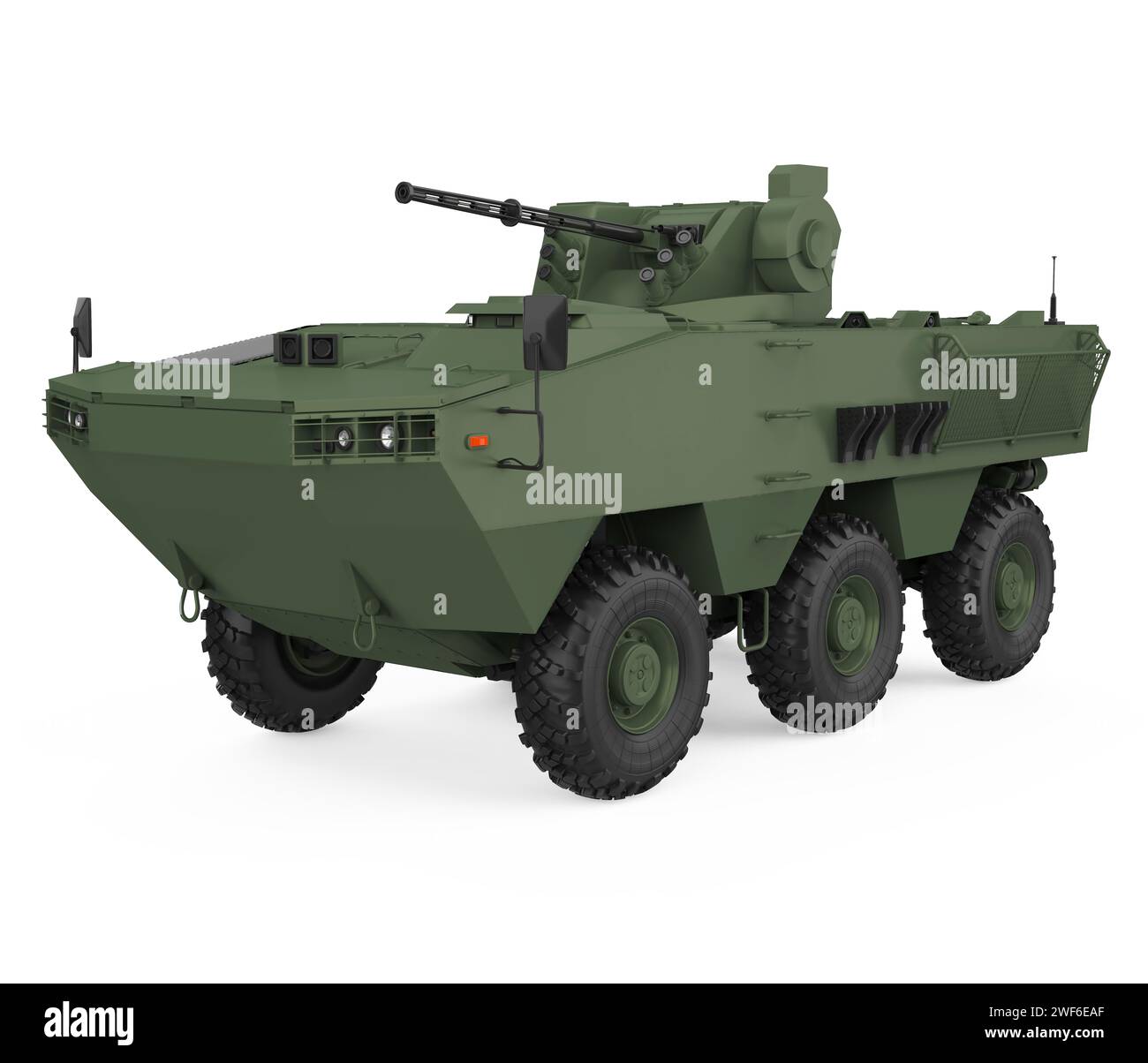 Premium AI Image | Armored Personnel Carrier APC With Solid Body on White or PNG Transparent