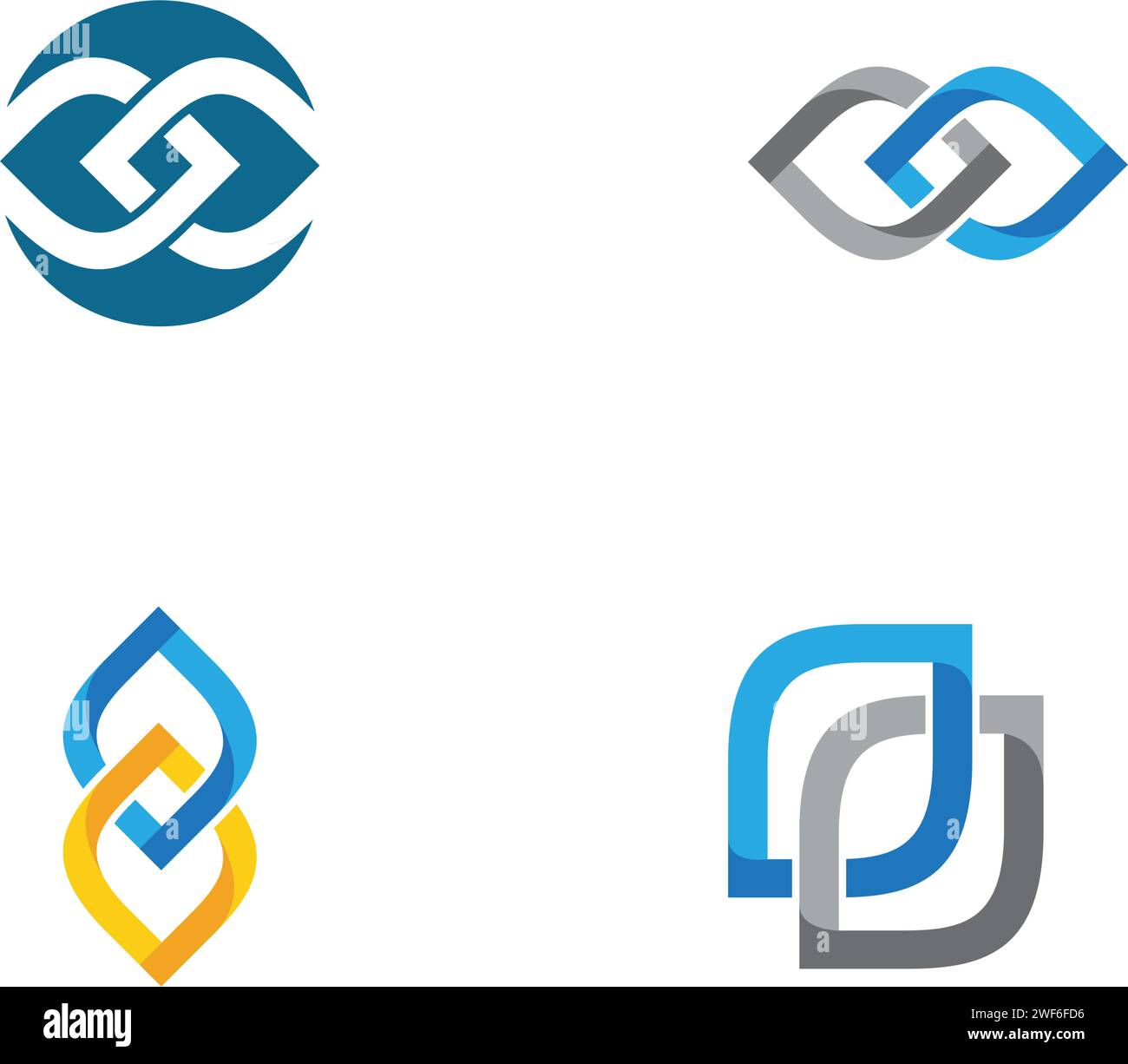 Business corporate abstract unity vector logo design template Stock ...