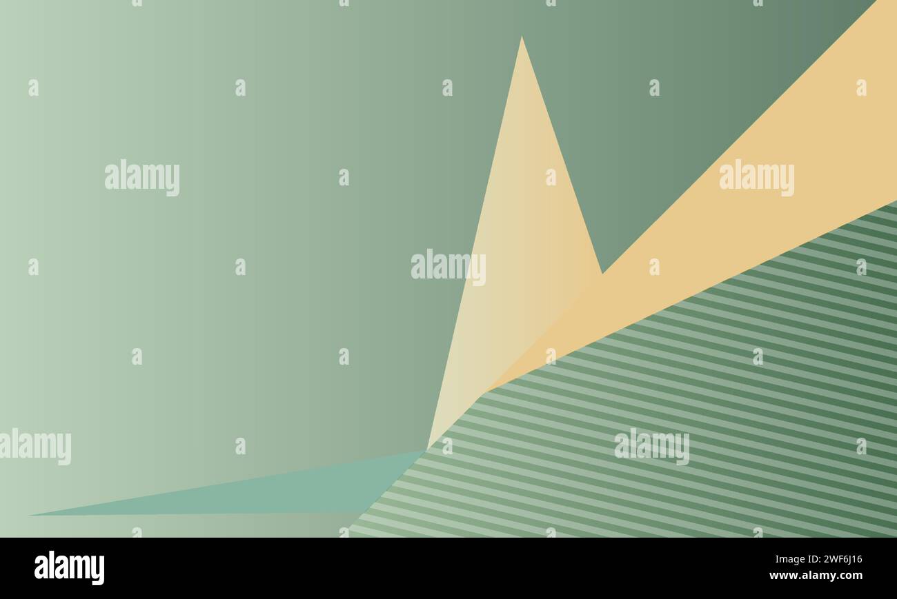Pastel minimal geometric low poly abstract background. Vector design Stock Vector