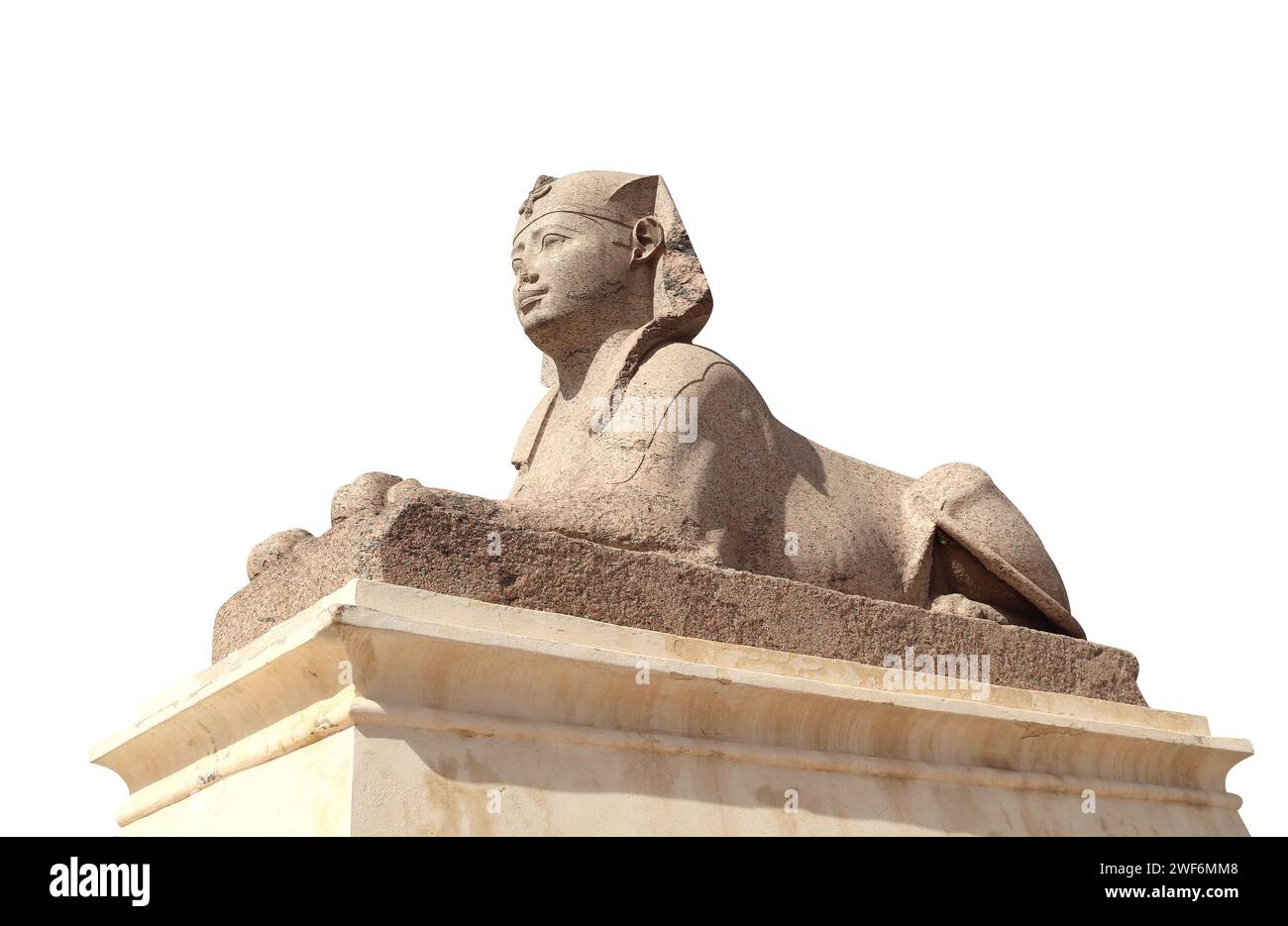Sphinx in Famous landmark Serapeum of Alexandria, Alexandria, Egypt ...
