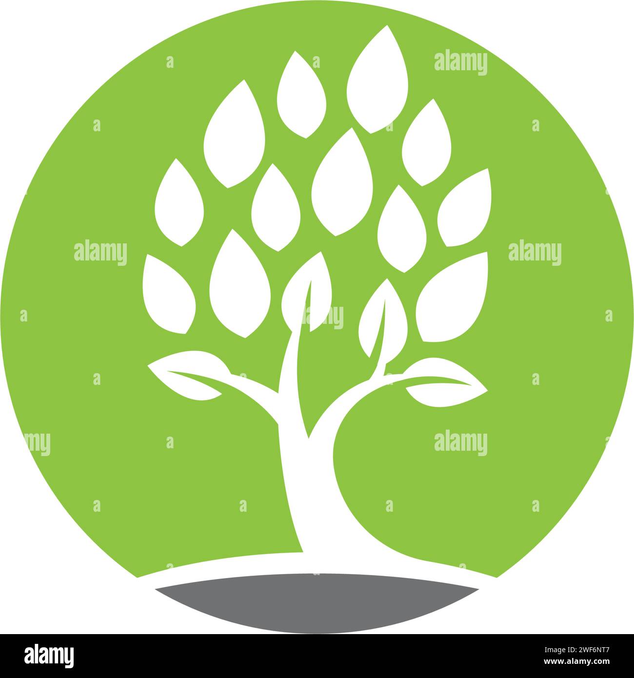Logos of green Tree leaf ecology nature element vector Stock Vector ...