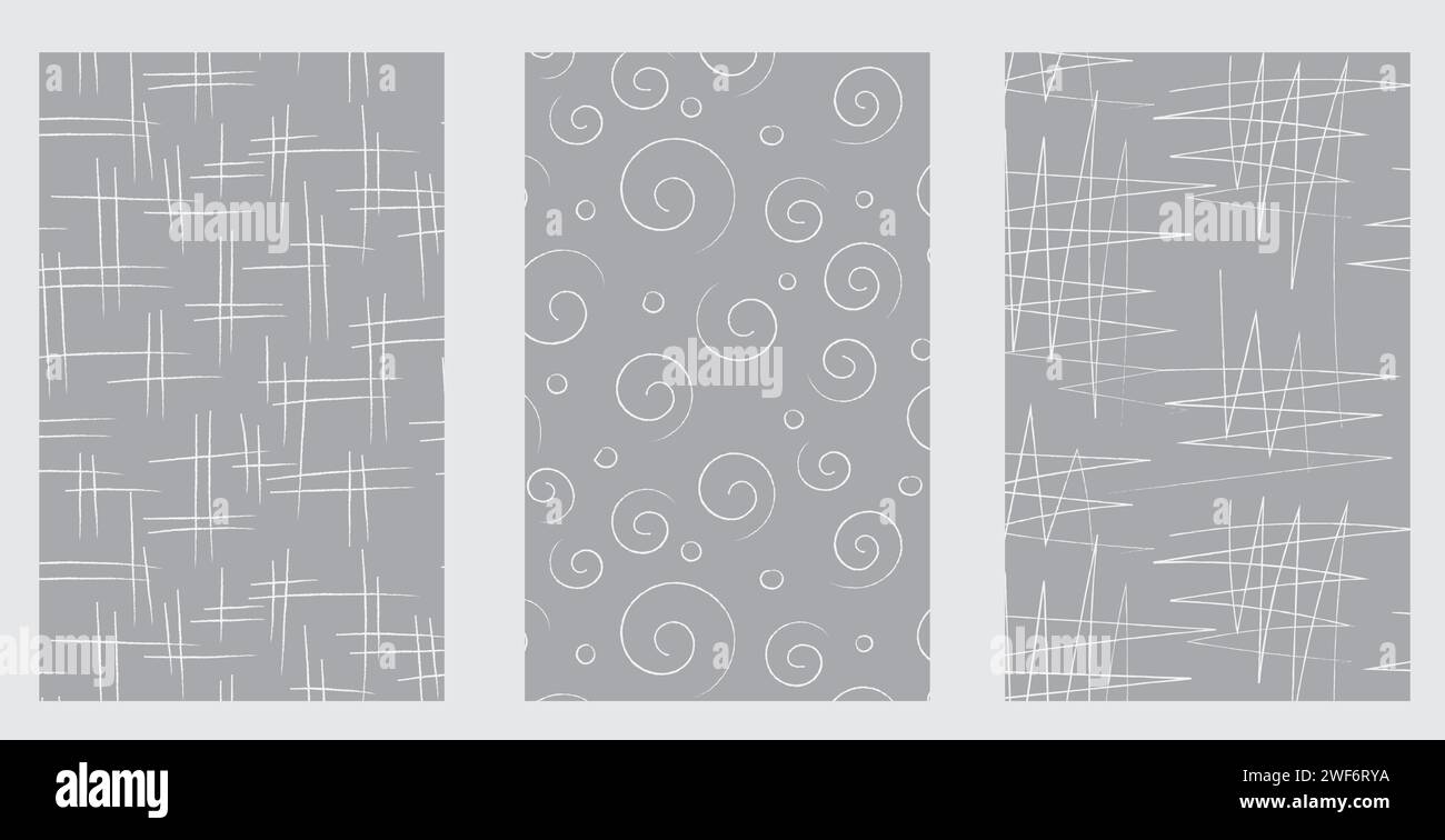 Crosshatch pattern. Seamless hand draw pattern. Simple crosshatch sketch. Stock Vector
