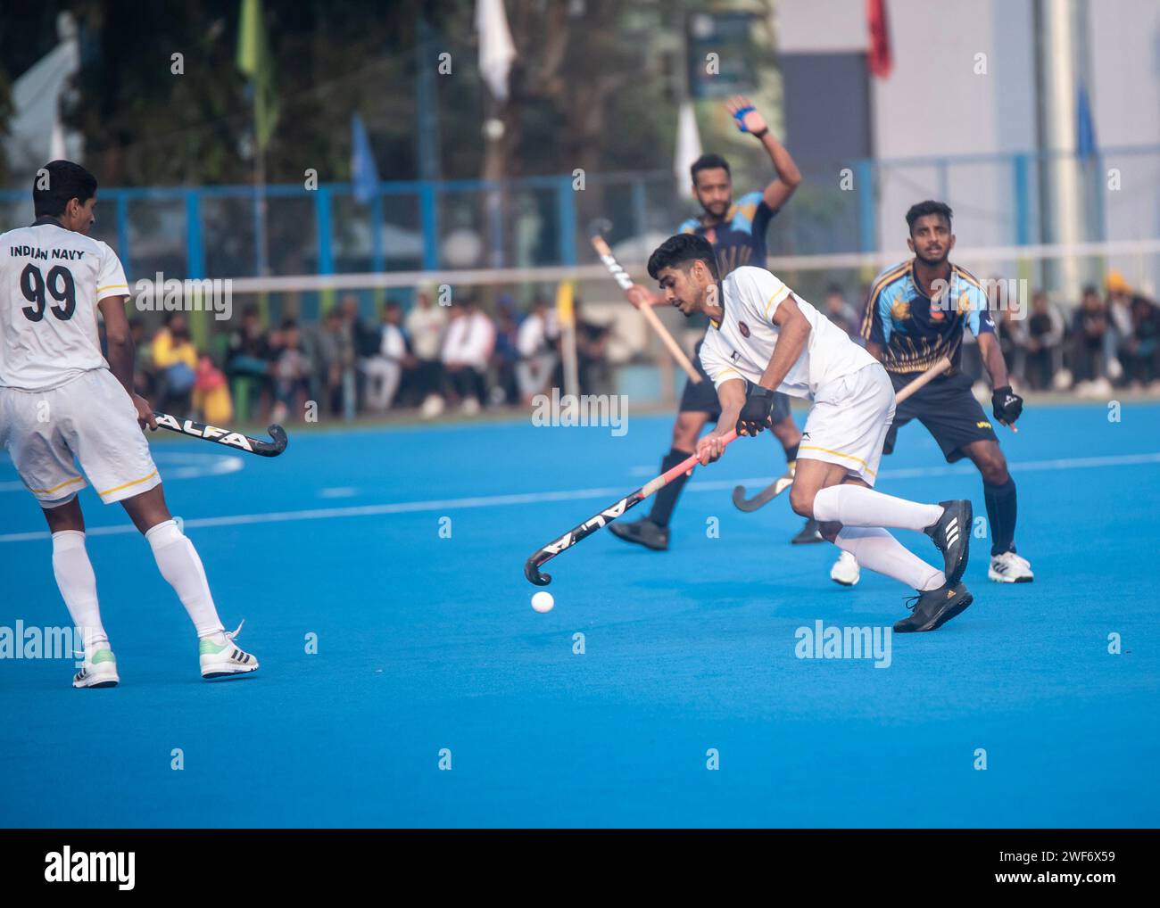 January 28, 2024, Kolkata, India Indian navy wins the 125th edition of