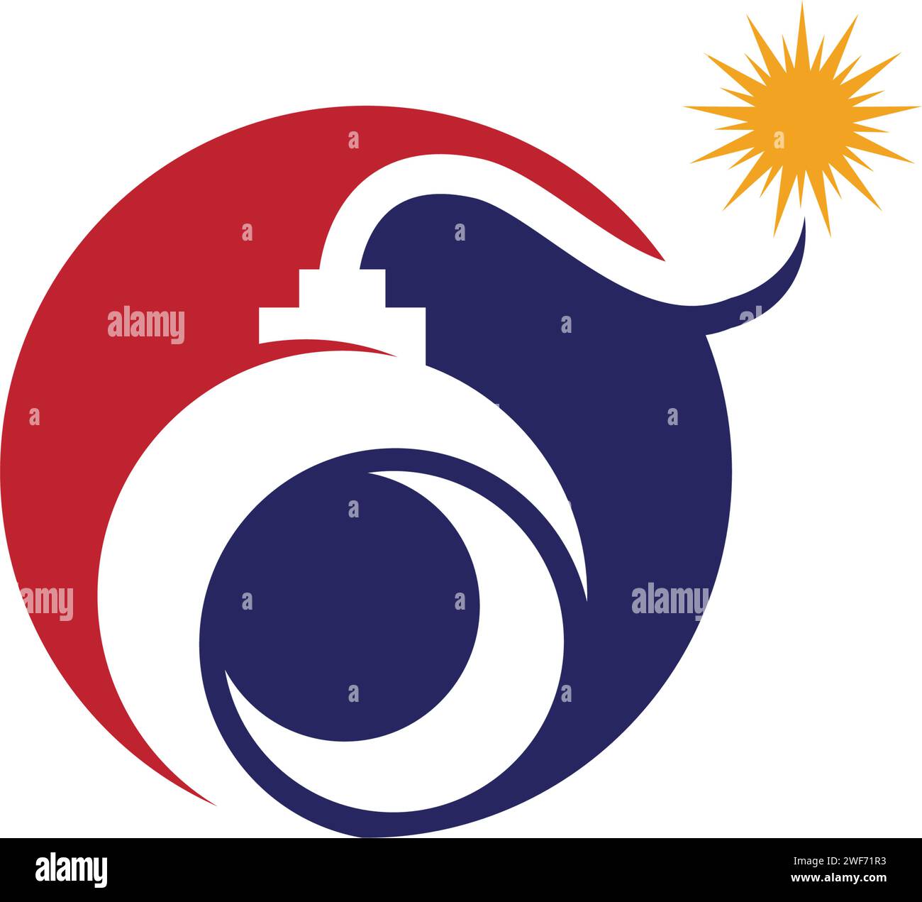 grenade icon vector illustration design Template Stock Vector