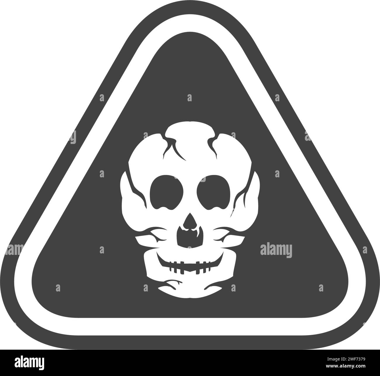 Skull vector icon illustration design template Stock Vector Image & Art ...