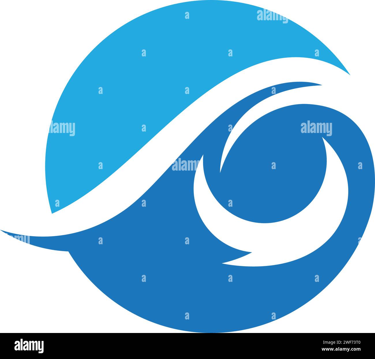 Water wave icon vector illustration design template Stock Vector Image ...