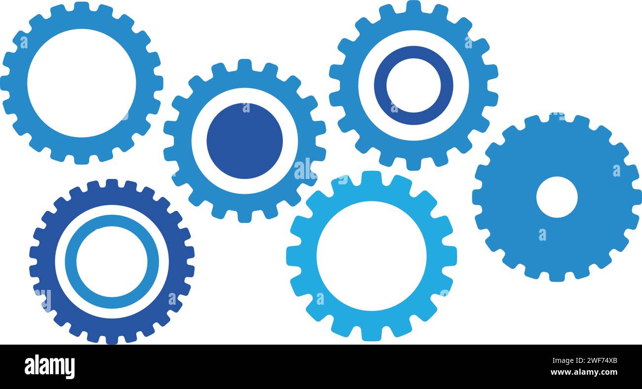 Gear Logo Template vector icon illustration design Stock Vector Image ...