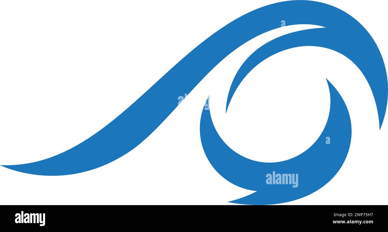Water wave icon vector illustration design template Stock Vector Image ...