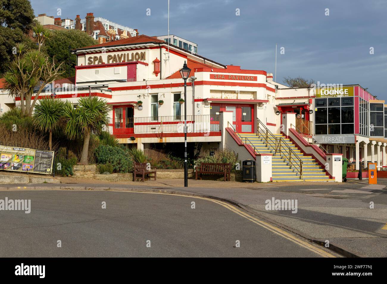 Spa Pavilion theatre venue, Felixstowe, Suffolk, England, UK Stock Photo