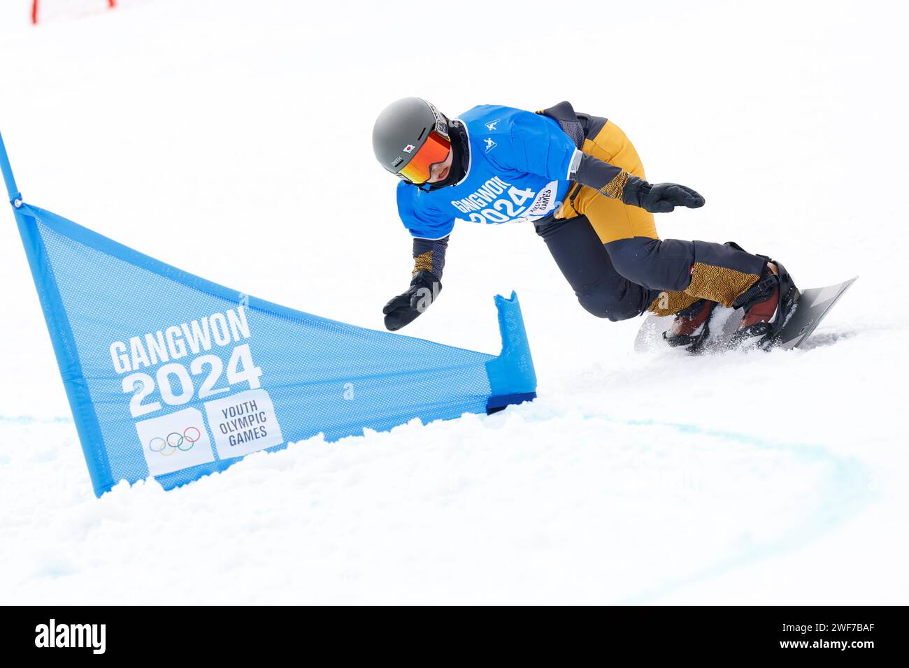 Hoengseong Welli Hilli Park Ski Resort, Hoengseong, South Korea. 21st Jan, 2025. Rio Ishida (JPN